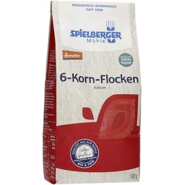 Spielberger Organic 6-grain flakes, demeter (1 x 500 g)