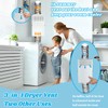 DITKOK Upgraded Galvanized Steel 3-in-1 Multifunction Indoor Dryer Vent Kit,
