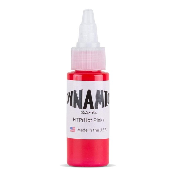 Dynamic Tattoo Ink Color Hot Pink 1 Ounce Oz