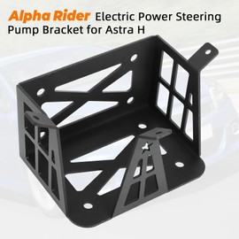 Alpha Rider Electric Power Steering Pump Bracket for Astra H, Aluminum Alloy Black