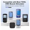 TENS Unit Replacement Pads, 2x2”20 Pcs Reusable Self-Adhesive TENS Unit