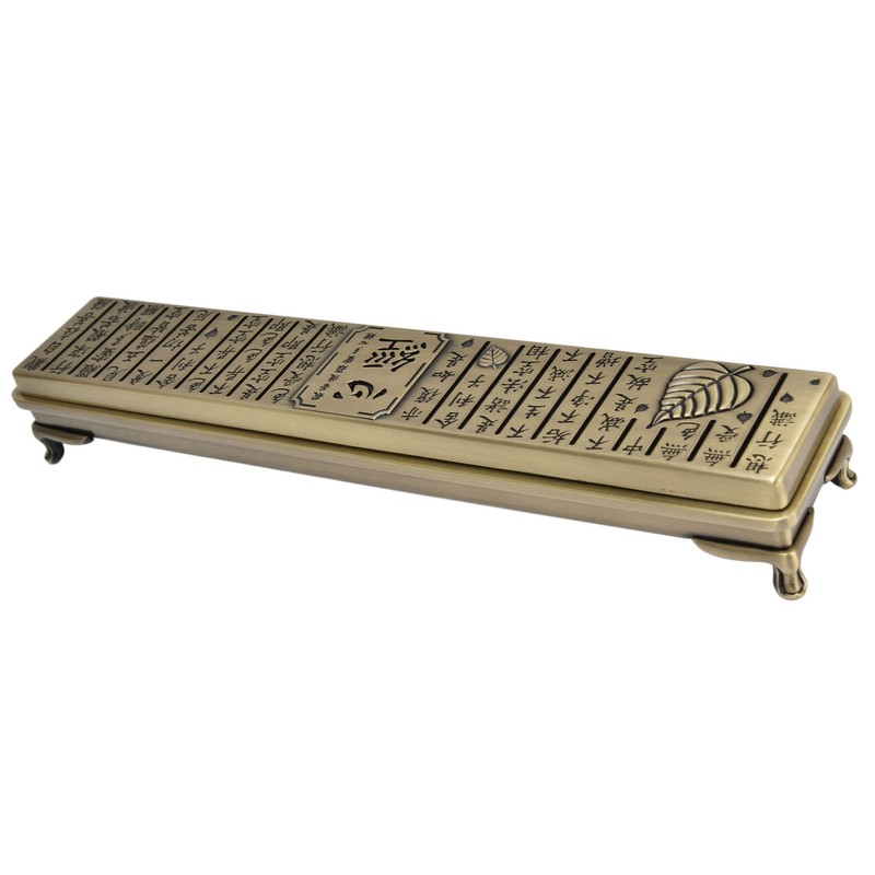 Antique Incense Burner Box Bedroom Aroma Burner Zinc Alloy Incense