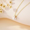 M MOOHAM Pearl Necklaces for Women - Dainty Minimalist Gold