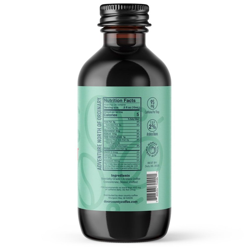 buz Black Velvet Coffee Concentrate, 8oz Bottle