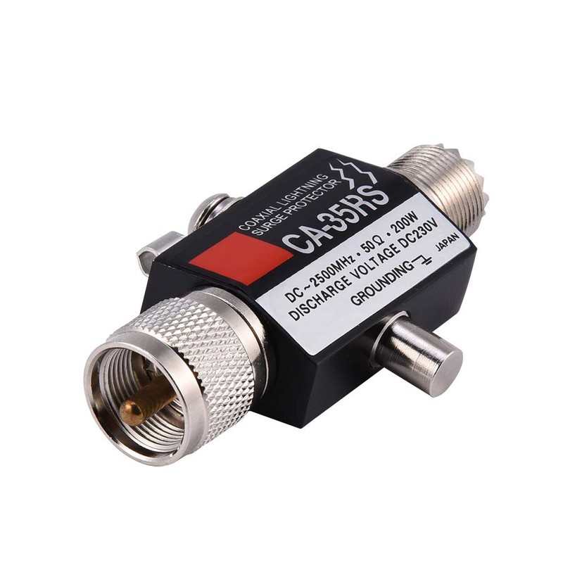 Coaxial Protector tv Antenna Arrestor Male to Female UHF Connector