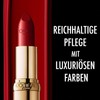 L'OrÃ©al Paris Pflegender Lippenstift mit Satin Finish, Argan-Ãl und Vitamin