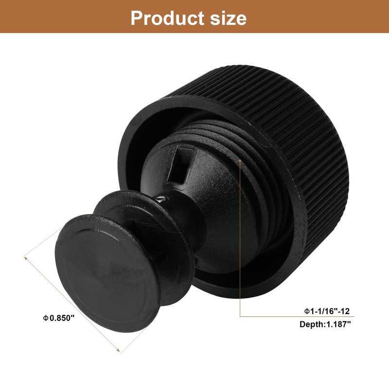 For Freightliner Kenworth Peterbilt Power Steering Reservoir Cap CQ347367