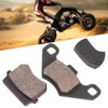 Qiilu ATV Disc Brake Caliper Brake Pads, Ceramic Disc Brake