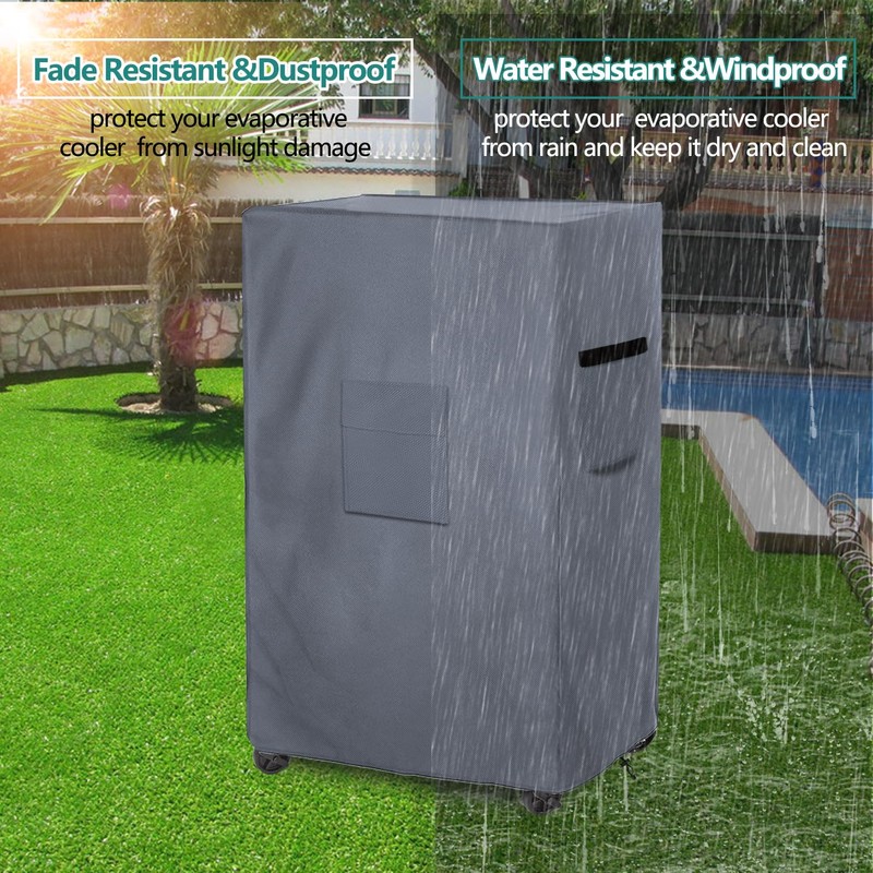 Alickwang Evaporative Cooler Cover for Hessaire MC37M MC37V Evaporative Cooler,Outdoor