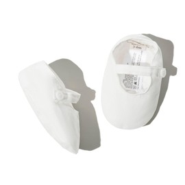 Hope & Henry Baby Baby Linen Button Strap Soft Shoe, 3-6 Months, Soft White Linen Strap