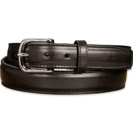 Bullhide Belts Mens Leather Belt for Casual Dress, 1.25" Wide, Black, 36 Inches