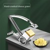 Stainless Steel Rotary Grater, Kitchen Tools Hand Crank Shredder Butter