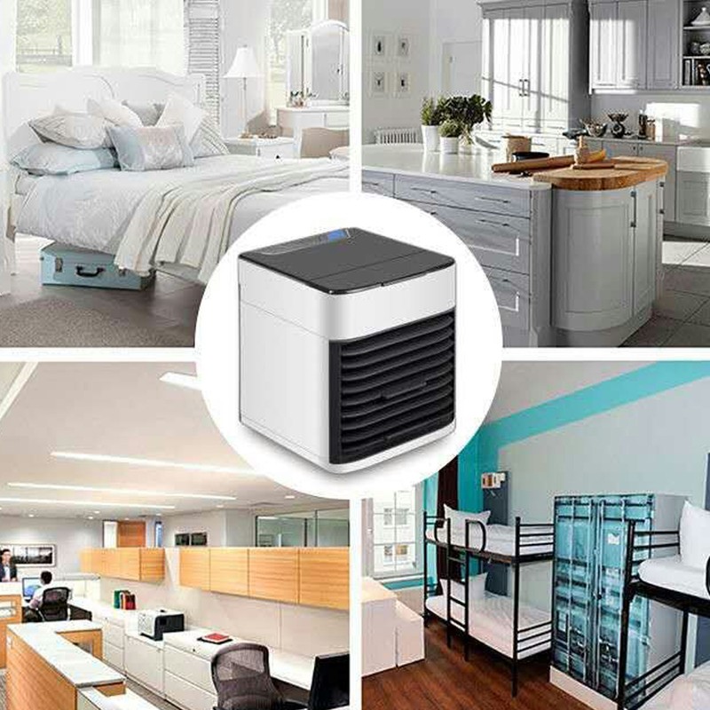 Mini USB Portable Air Cooler Small Air Conditioner Mini Fan
