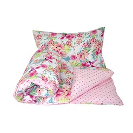Baby's Comfort Reversible 2pcs Baby Bedding Set Duvet/Quilt Cover + Pillowcase (60x80cm for Cribs/prams/Moses Baskets, 17)