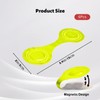 Issimober Pack of 6 Magnetic Reflectors, Reflective Lapel Magnets, Reflector