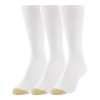 Gold Toe - Calcetines para mujer sin atar, 3 pares,