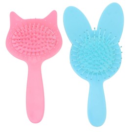 BIUDECO Hairdressing Comb Scalp Massager Vented Detangler Hair Brush Pet Brush for Massage for Home Dorm Salon Use
