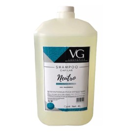 VG COSMETICS Shampoo Neutro Y Hierbas Uso Profesional De Belleza 4l.