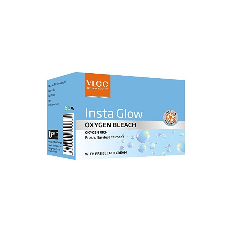 VLCC Naturwissenschaften Salon Series Insta Glow Oxygen Bleach Frische Flawless
