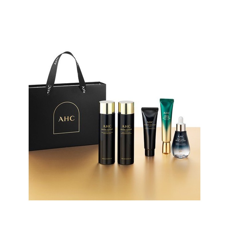 ahc 블랙캐비어 케어 5종세트 Black Caviar Care 5-Piece Set