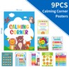 Shemira Calming Corner Classroom Posters for Classroom Decoration, Educational Posters