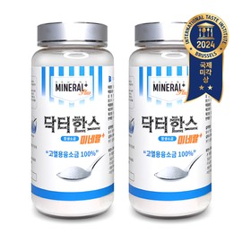 Luxury Salt Taecho Salt SBS Master of Life Molten Salt Mineral Plus Dr. Hans 750g, 2 Pieces / 명품소금 태초솔트 SBS 생활의달인 용융소금 미네랄 플러스 닥터한스 750g, 2개
