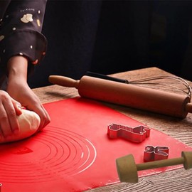 PRETYZOOM Double Ended Wooden Egg Tart Tamper Tool for Baking Pastry Bases, Mini Pies, Desserts, and Egg Tarts - Ergonomic Design and Easy to Clean