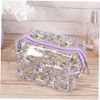 Mikinona Cosmetic Organizer Large Travel Bag Unicorn Jelly Makeup Bag