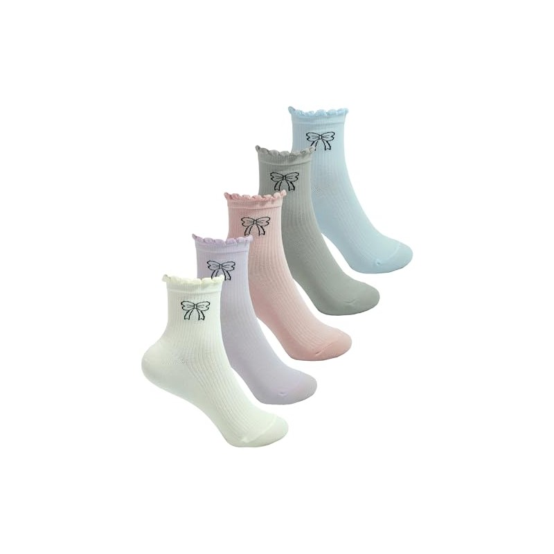 LEBOOBELL Womens Mesh Ankle Socks Spring Summer Breathable Socks with