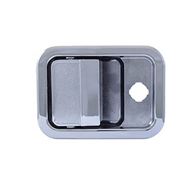 United Pacific 42363 Freightliner Columbia Exterior 1" Lock Cylinder Door Handle - Driver