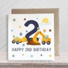 Second Ave 2nd Birthday Age 2 Children's Kids Baby Digger
