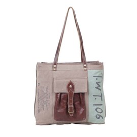 Myra Bag Western Leather Tote Bag for Women - Vintage Vibes