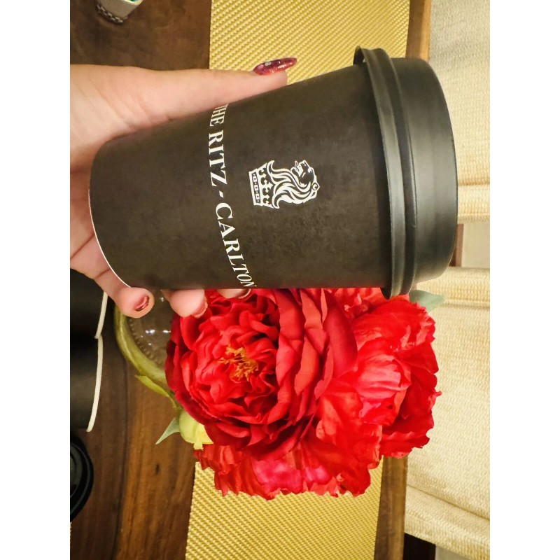 Ritz Carlton 6 Ritz Carlton Coffee Cups PAPER RITZ cup