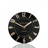 Thomas Kent London Mulberry Noir Small Mantel Clock