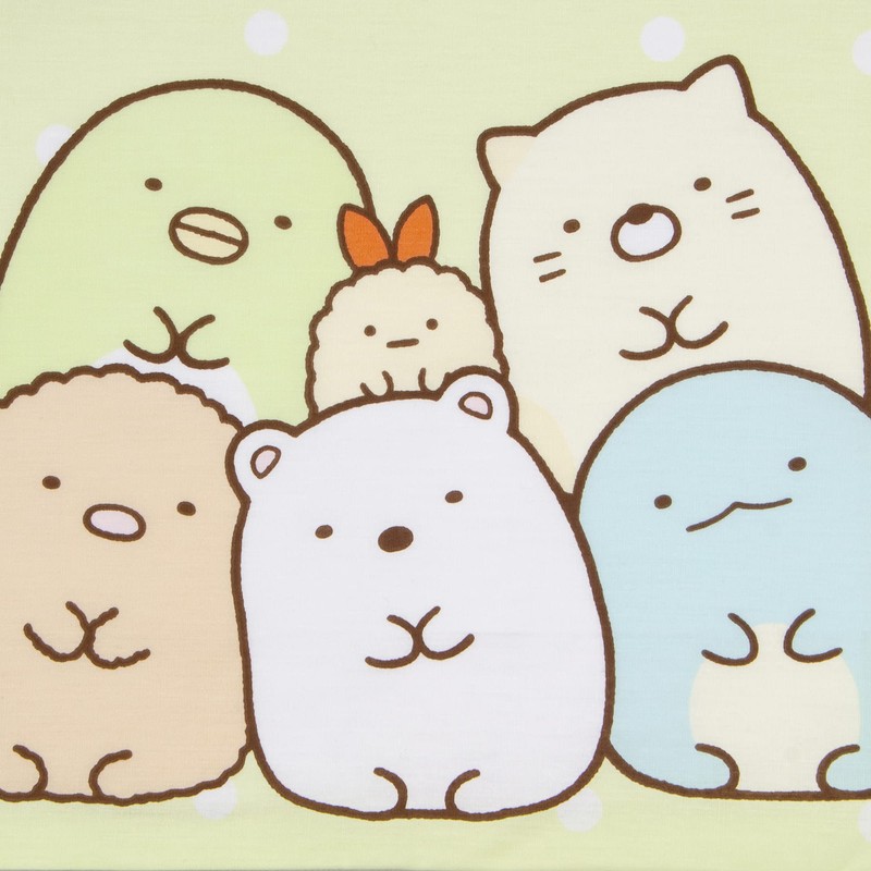 MORIPiLO 4620402 Children's Pillow, Sumikko Gurashi, Approx. 15.7 x 11.8
