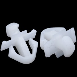 Rexka Door & Rocker Panel Moulding Clips for GM 10287547 Regal Century (Pack of 30)