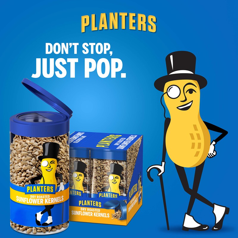 PLANTERS Pop & Pour Dry Roasted Sunflower Seeds to Eat,