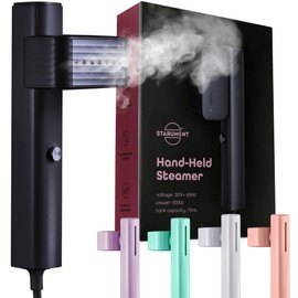 Portable Steamer for Clothes, Professional Handheld Garment Steamer 15s Fast Heat-up, 70ml Water Tank, 900W Mini Steam Iron for Home and Travel