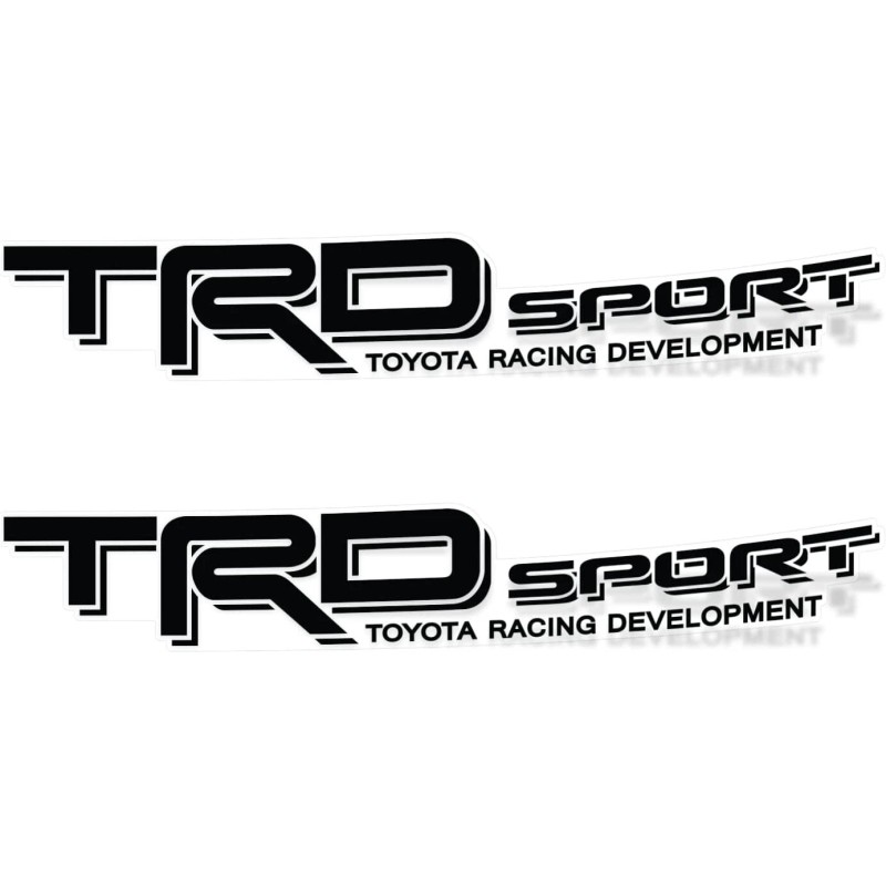 LIGHTCOR TRD SPORT TOYOTA RACING DEVELOPMENT Truck Decals Set of