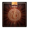 D'Addario NB1152 cuerdas de guitarra acústica de bronce de níquel,