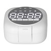P12 Bluetooth Clock Speaker Wireless LED Mirror Portable Dual Alarm