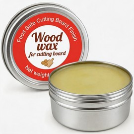 Cutting Board Wax Food Grade Mineral Oil Beeswax - Wood Butter Cutting Board Conditioner Butcher Block Oil 2.43 oz