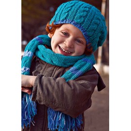 Alize Lanagold Turkish Premium Wool, Cotton and Acrylic Hand Knitting Yarn, Knitting Yarn Accessory Baby for Crocheting, Knitting, Clothing, Scarves (Beige Melange, 152), 5 x 100 g