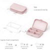 ZDQZC Waterproof Pill Case - Travel Pill Organizer Small Pill