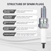 Ignition Coil Wires and Spark Plugs for Polaris General 4