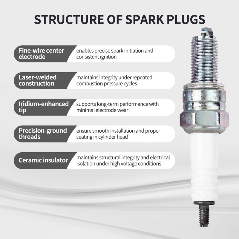 Ignition Coil Wires and Spark Plugs for Polaris General 4