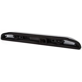 CHEDA Third 3D Brake Lights, Compatible with 2001-2004 Nissan Frontier Pickup, Smoky Lens Black Housing LED Bar Tail Cargo Lamp