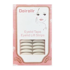 288Pcs 5MM Natural Double Eyelid Tapes Stickers (One-Sided Sticky), Breathable Eyelid Lift Strips, Instantly Eye lids Lift Without Surgery, Perfect for Hooded, Droopy, Uneven, Mono-eyelids