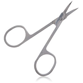 QVS gebogene Hautschere extra fein Maniküre Pediküre Nagel Pflege