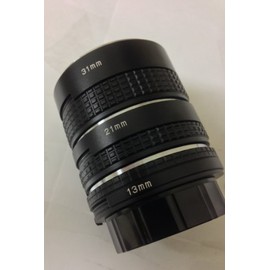 Rokunar Auto Extension Tube set for Sony Minolta Mount 13mm, 21mm, 31mm